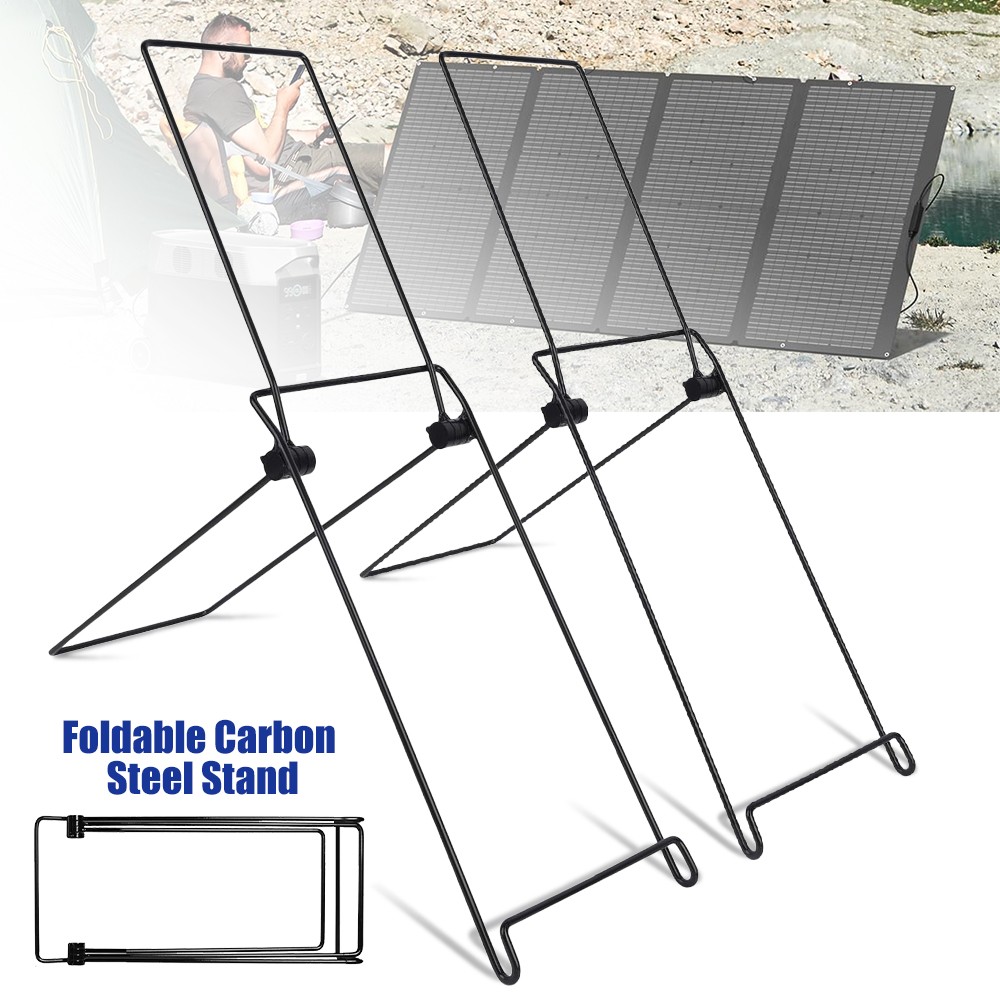 Lightweight Foldable Bracket For Solar Panel Portable Carbon Steel Stand Support