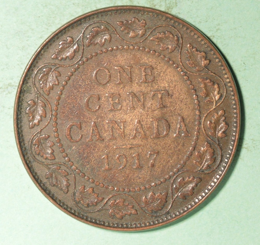 1917 - Canada Large Cent  - INV# X-230