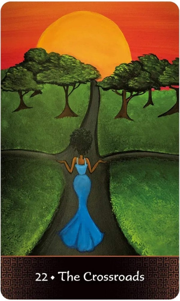Afro Goddess Lenormand Oracle Deck US GAMES SYSTEMS
