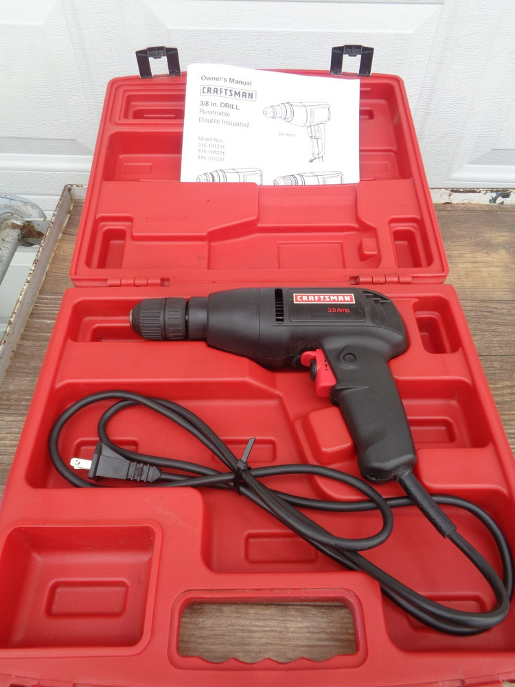 CRAFTSMAN 3/8 Inch Reversible Drill Model 315.101231