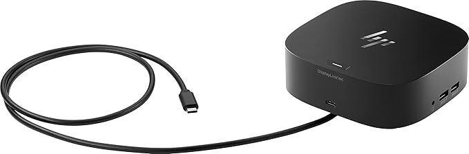 HP USB-C Dock G5-11-in-1 Adapter for Both USB-C and Thunderbolt-Enabled Laptops