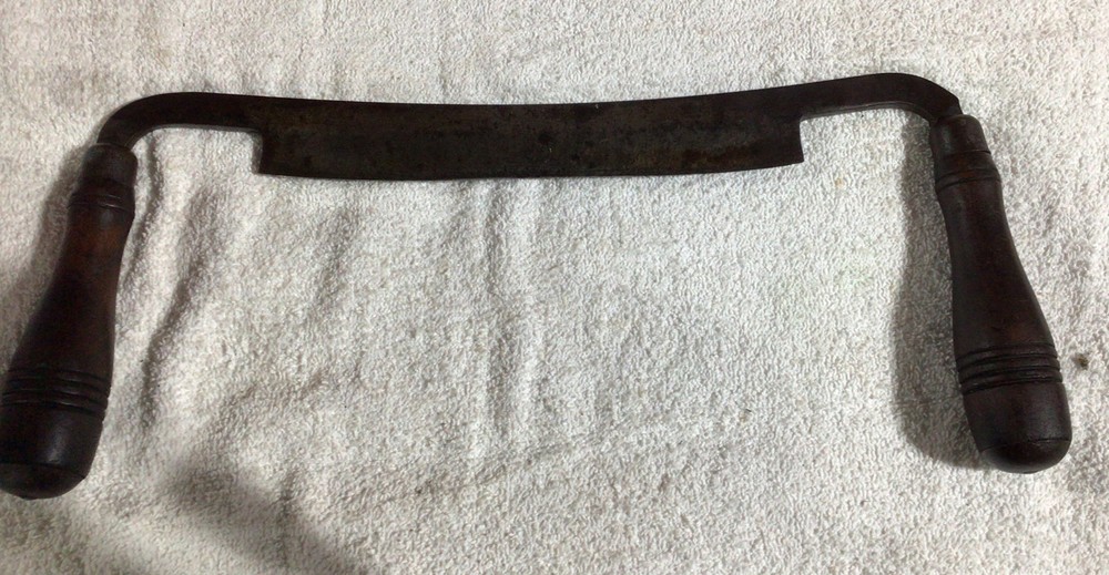 Antique W.E.T. Works Standard 8” Blade Draw Knife