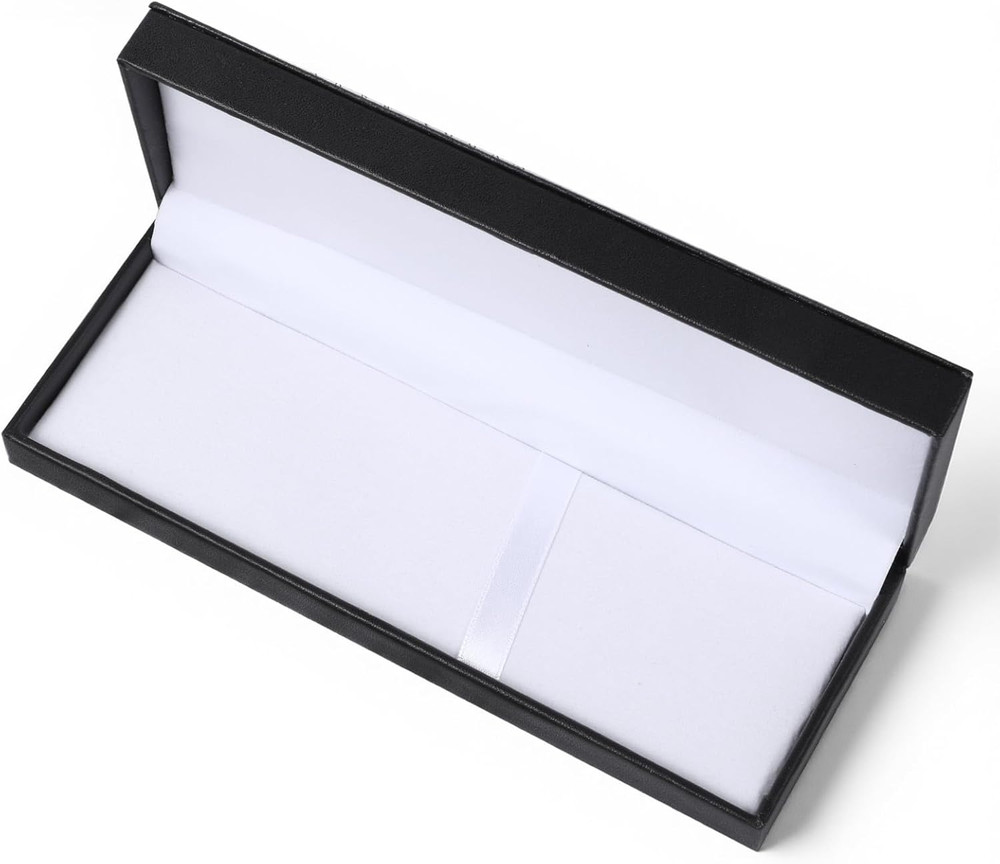 PU Leather Pen Gift Boxes Empty , Long Rectangle Single Pen Case Empty Ballpoint