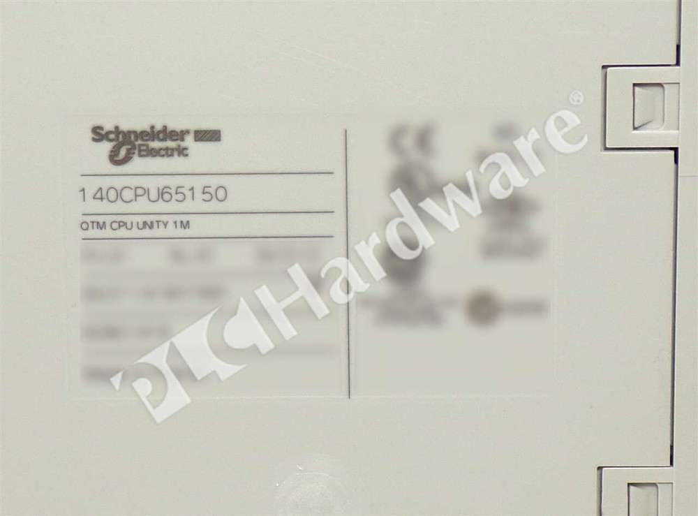 Schneider Electric 140CPU65150 Modicon Quantum Unity Processor 166MHz 768kB