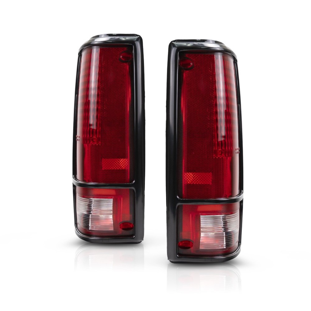 For Chevy S10 Blazer Tail Light 1983-1994 Pair Driver & Passenger Side Black