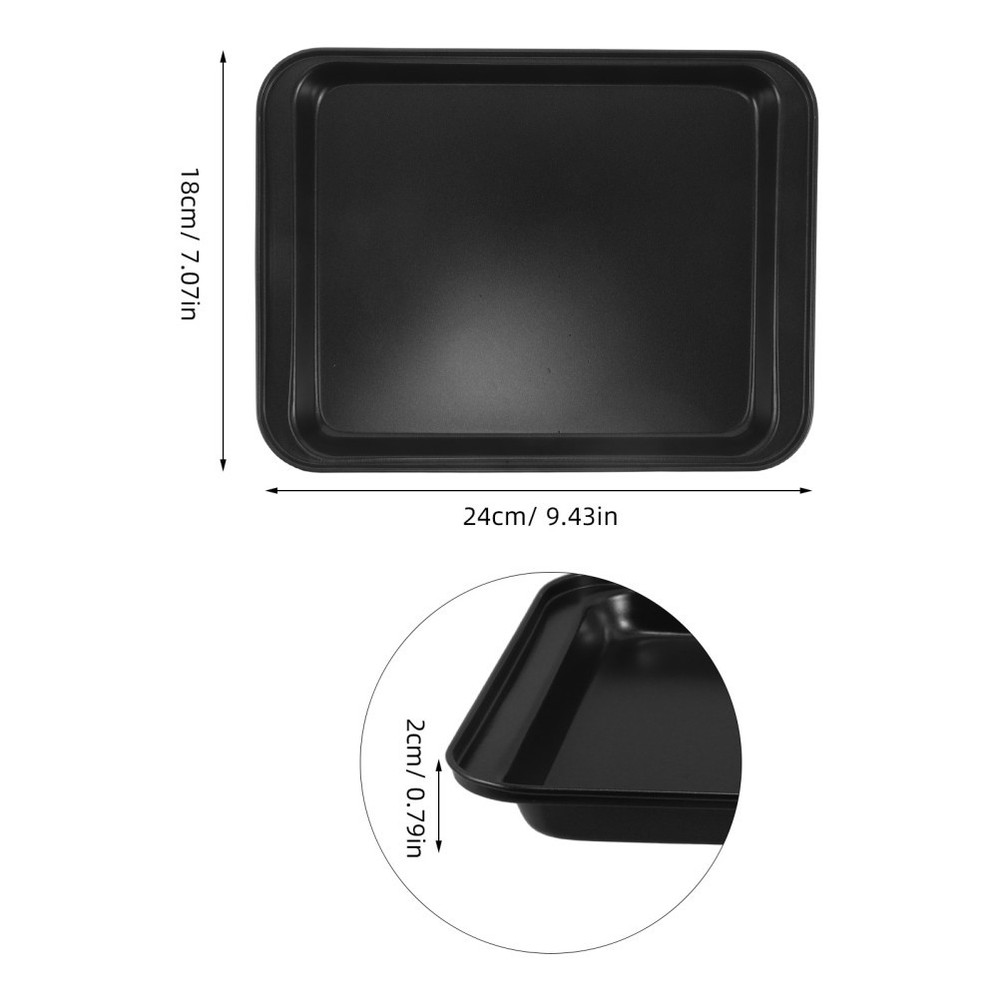 Rectangular Non-stick Baking Pan Toaster Oven Sheet Bread Brownie