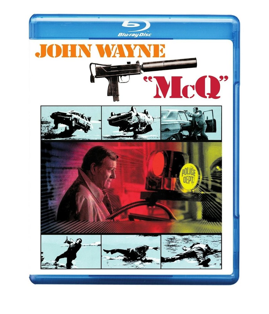 McQ Blu-ray John Wayne NEW