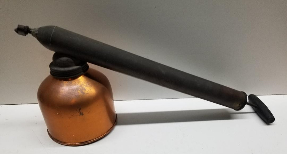 D. B. Smith & Co. Blizzard Continuous Bug Sprayer Copper & Brass Utica NY 18"