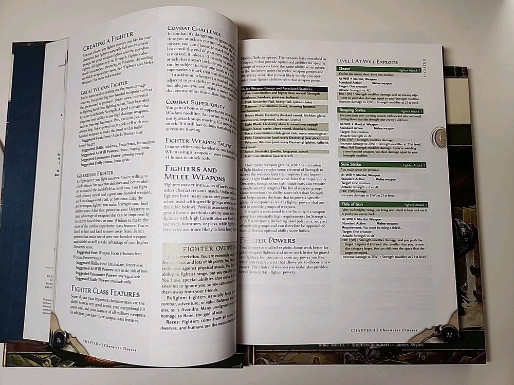 Dungeons & Dragons 4th Edition Core Rulebook Collection