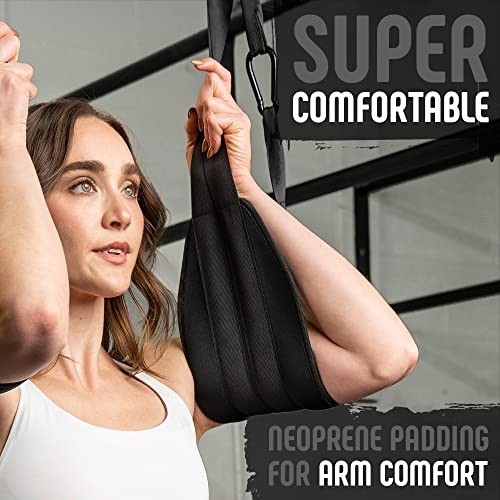 Hanging Ab Straps 2 Pack - Pull Up Straps, Ab Sling for Core Workout & Strength