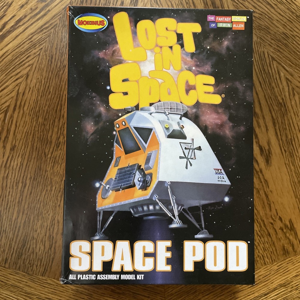 Space Pod - Lost In Space - Moebius Assembly Started Plastic Kit#901