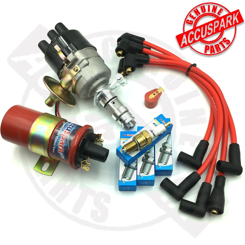 Classic A-Series Mini 1962-80 Electronic Ignition Iridium plug Distributor Pack