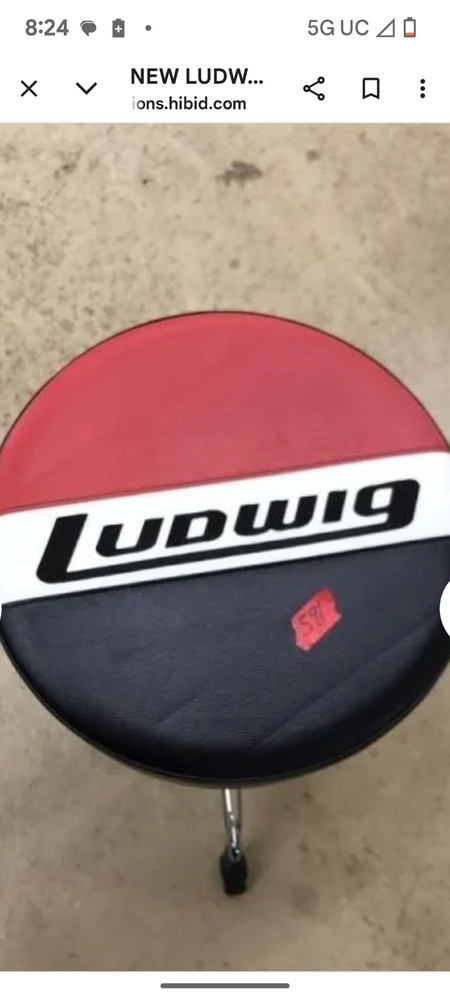 Ludwig classic atlas drum Throne