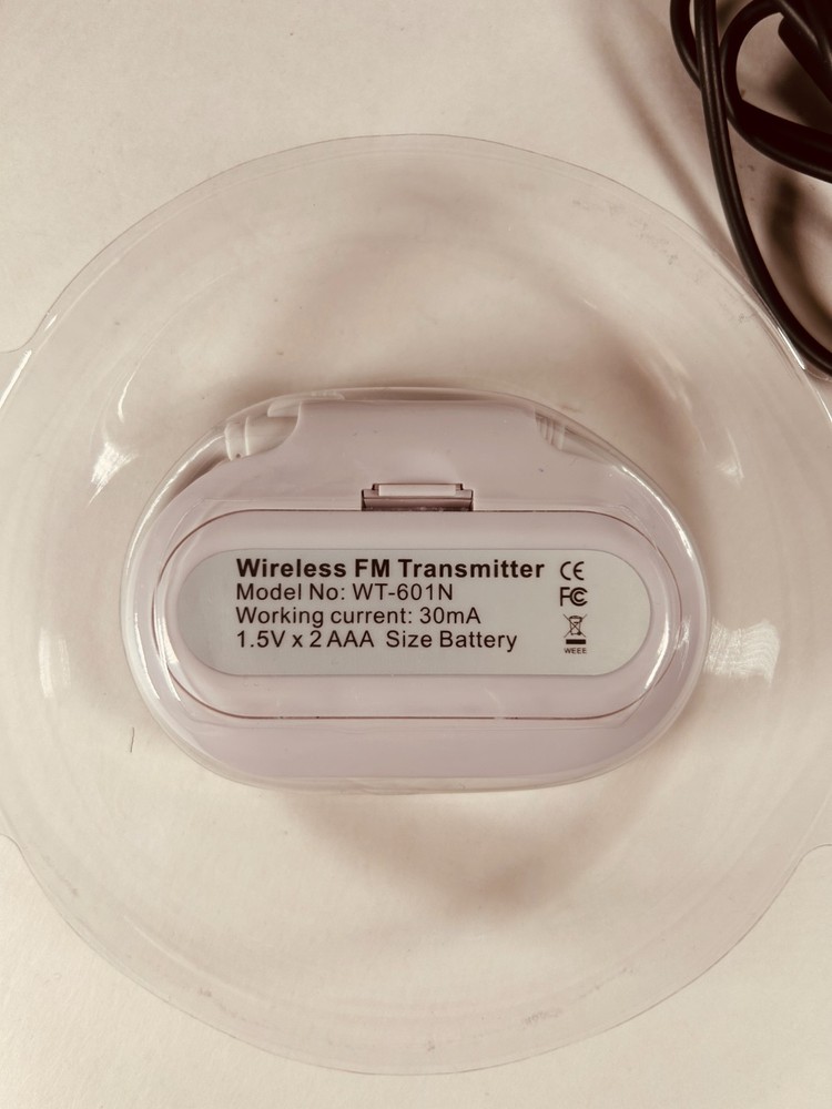 Wireless FM Transmitter WT-601N
