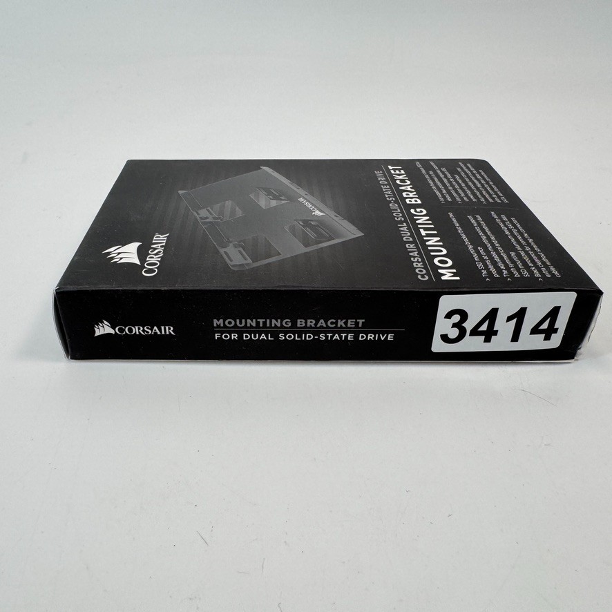 Corsair Dual SSD Solid State Mounting Bracket 3.5" CSSD-BRKT2 Black