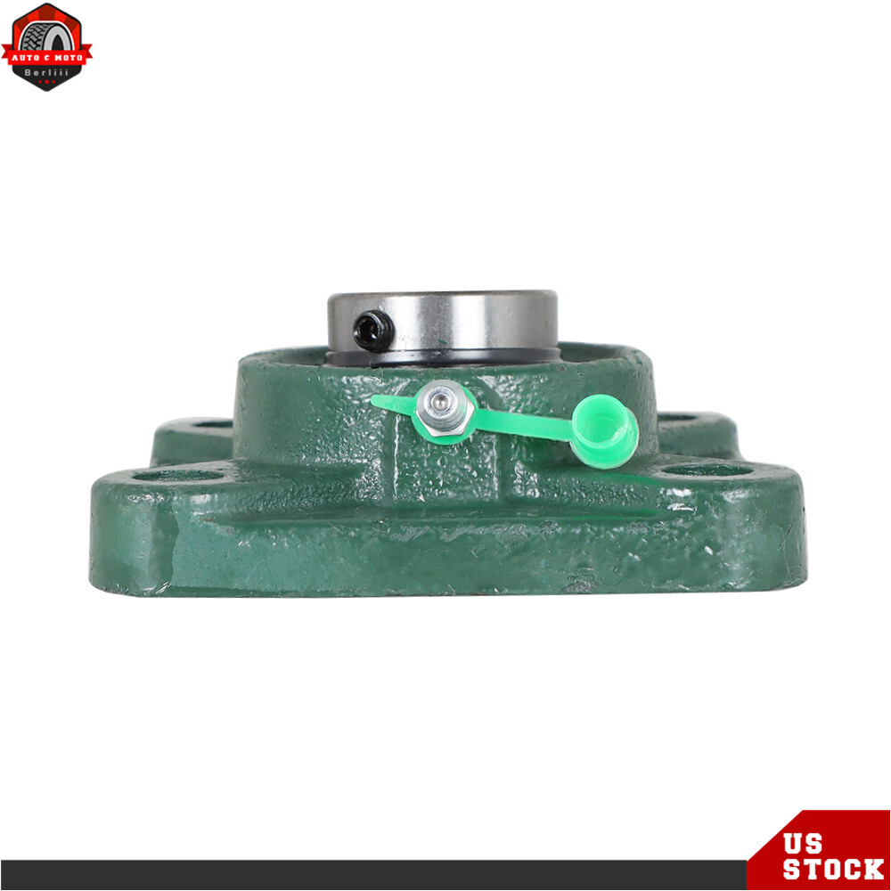 10 Pack UCF205-16 1" Bore 4 Bolt Solid Base Pillow Block Flange Bearing