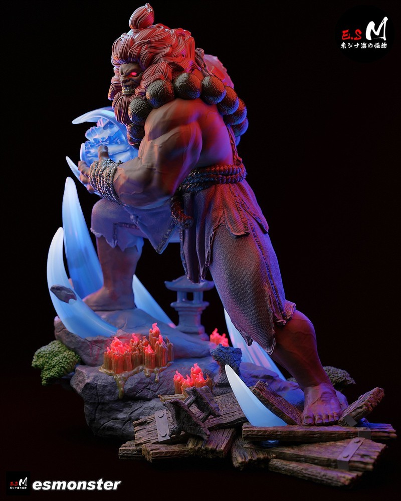 Akuma 3D Printed Kit Unpainted/Unassembled