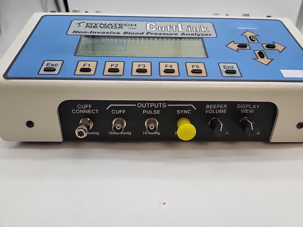 DYNATECH NEVADA CUFFLINK NON-INVASIVE BLOOD PRESSURE ANALYZER