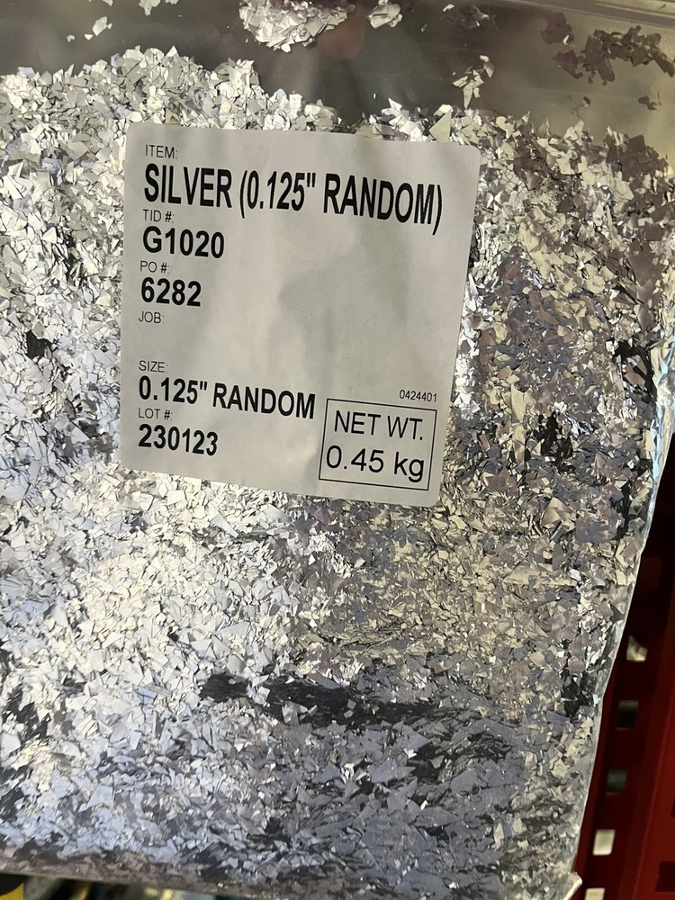 Random Cut Glitter Flakes for Epoxy, Polyaspartic, Urethane Coatings