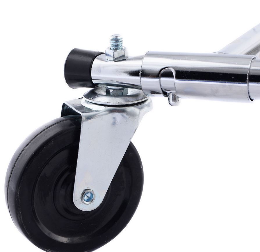 Salesman Clothing Rack - Rolling & Collapsible