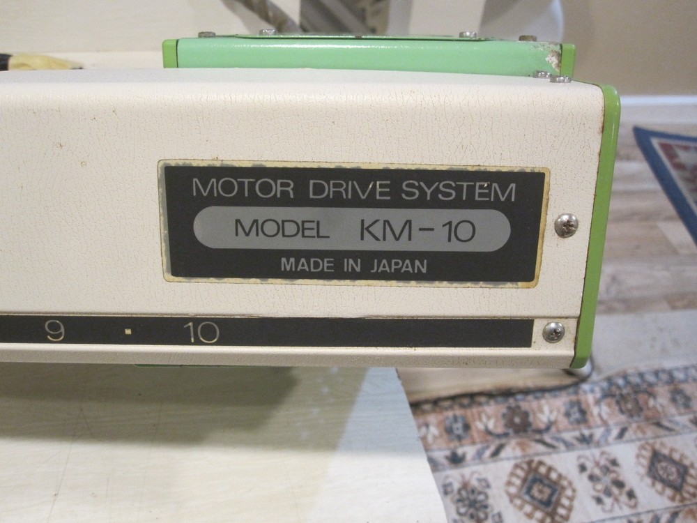 KM10 Knitting Machine Drive Motor WORKING!! VIDEO!!