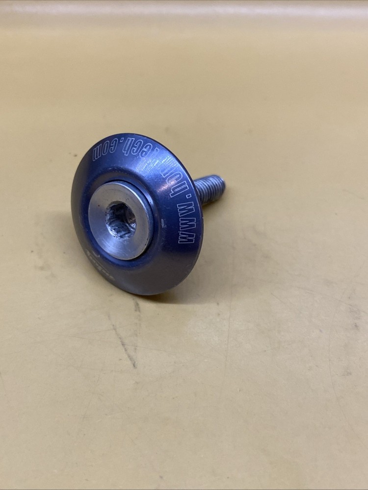 Pewter (Gray) Hope  1-1/8” Headset Top Cap With Bolt