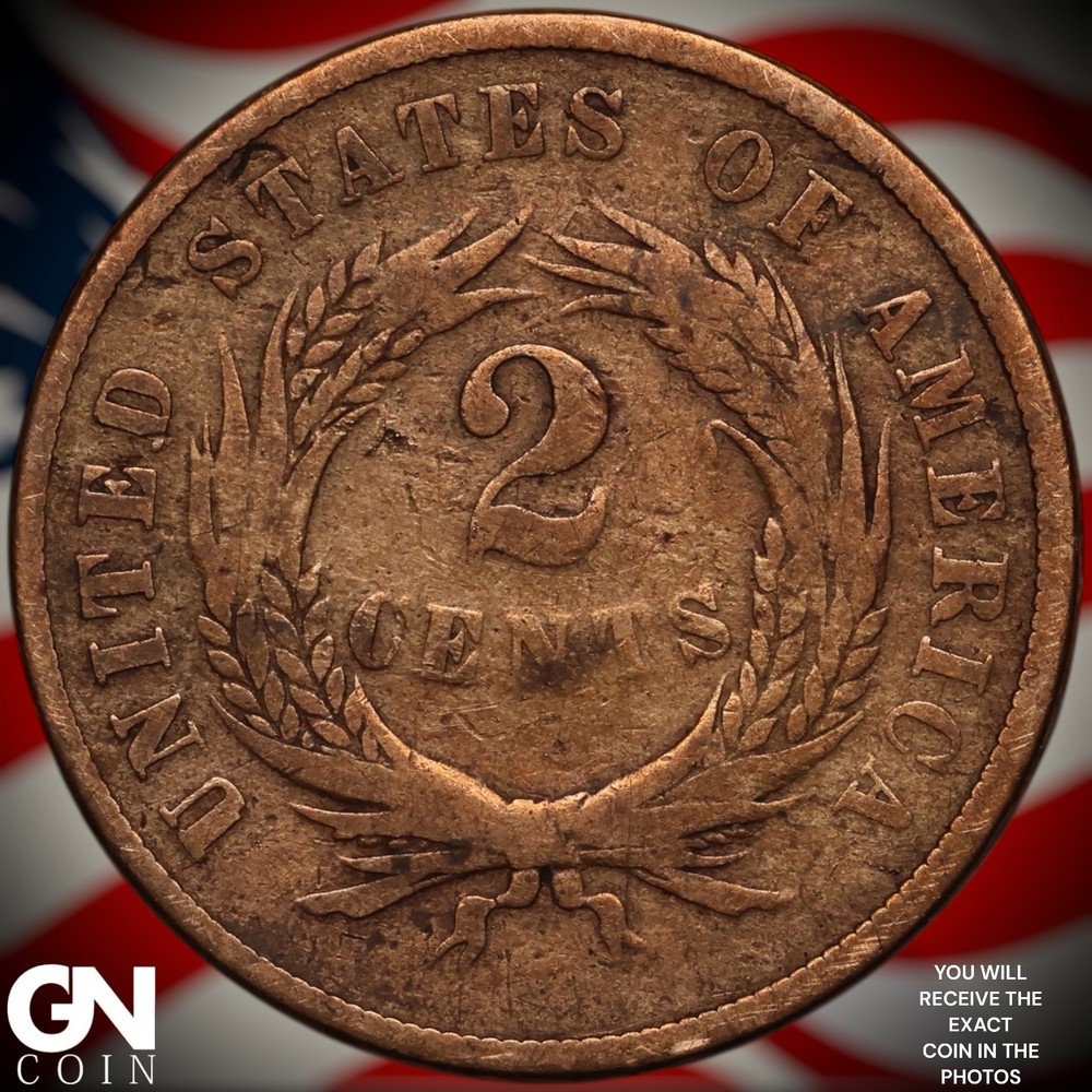 1867 2 Cent Piece A2014