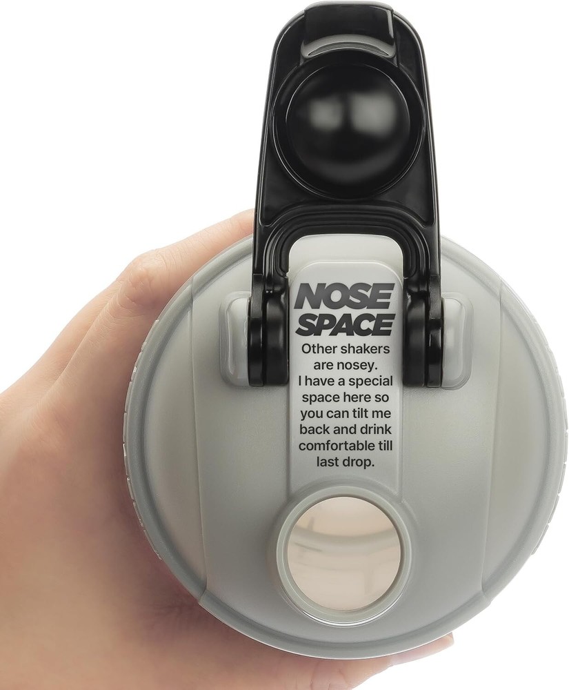 6-Pack PRO Leak-Proof Shaker Bottles - Comfortable Drinking & Measurement