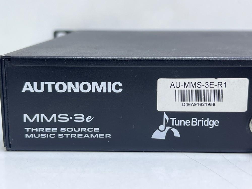 Autonomic AU-MMS-3E-R1 Three Source Music Streamer