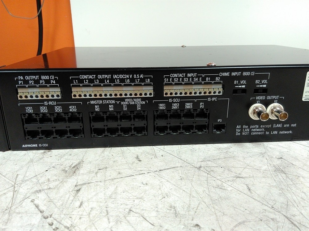 Power Tested Only Aiphone IS-CCU Central Control Unit AS-IS