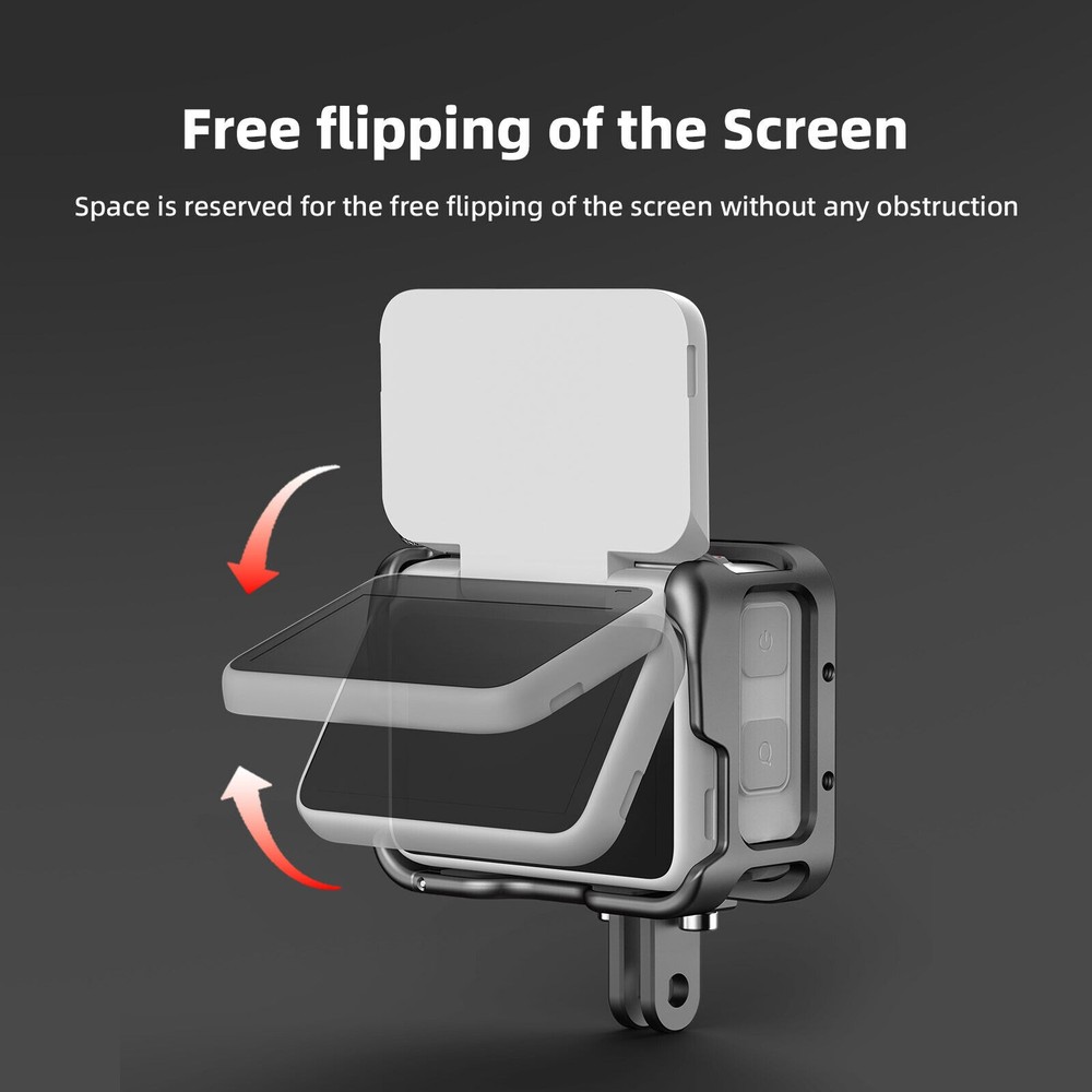 Frame Cage Extended Protective Case For Insta360 GO 3 Action Camera Accessories