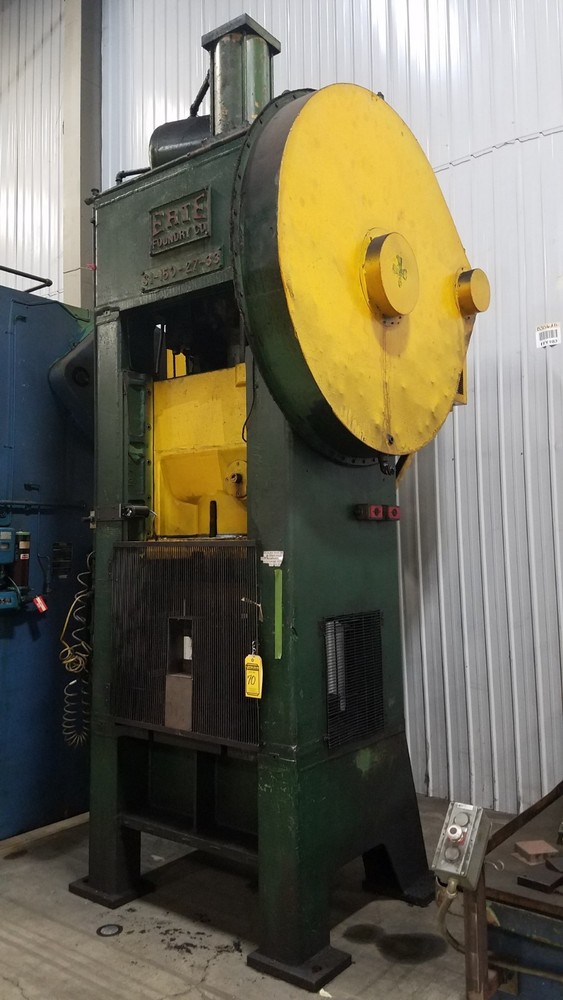 150 TON ERIE MODEL S1-150-27-33 SSSC PRESS: YODER #71164