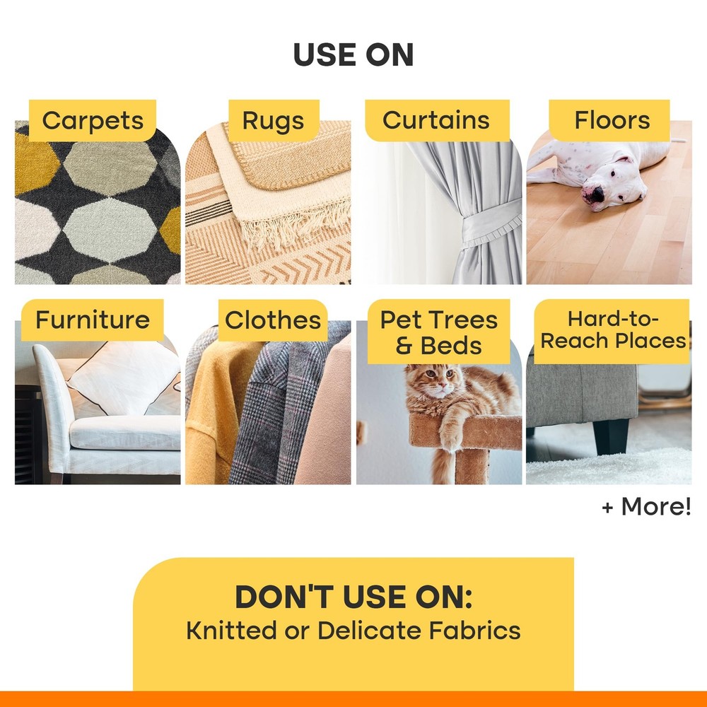 Bundle - Including Xtra, & Mini - Dog Hair and Carpet Scraper Models - Perfec...