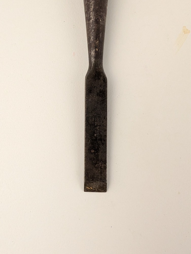 Vintage Wood Working Chisel Wood Handle