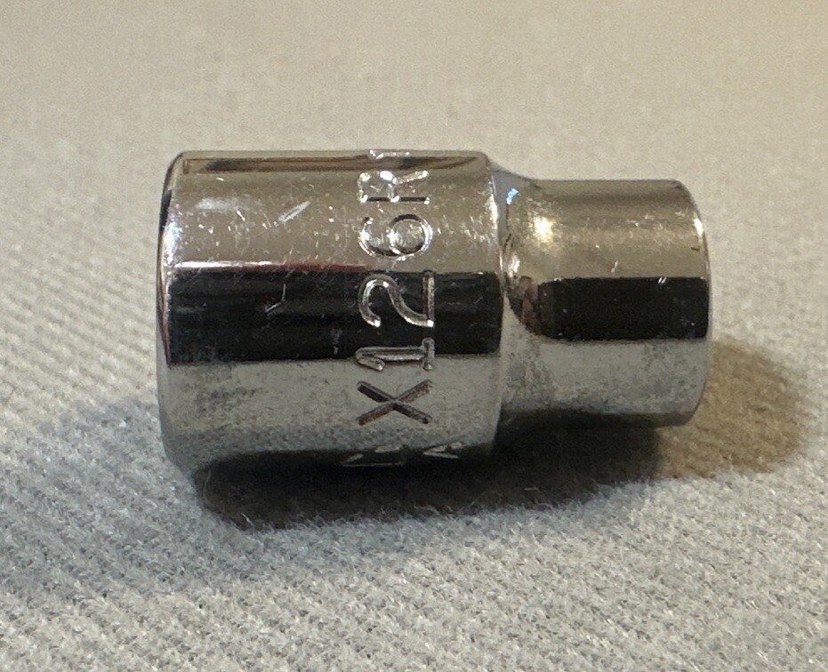 MAC TOOLS USA X126R 3/8 DRIVE CHROME 6 POINT SOCKET