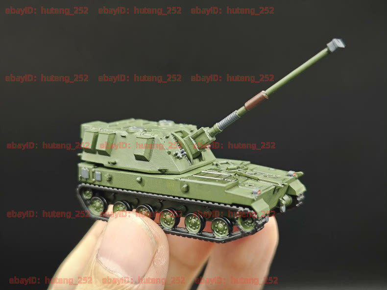 3D Printed 1/144 Polish KRAB self-propelled howitzer Finished Model
