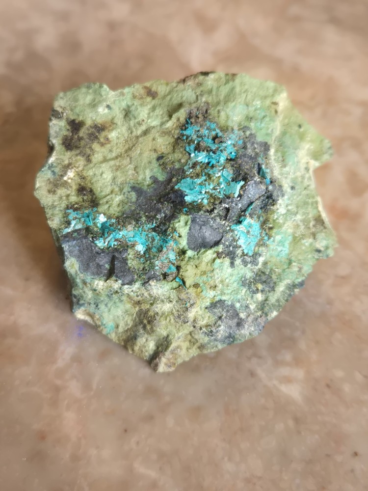 Stunning Green Chalcophyllite Specimen