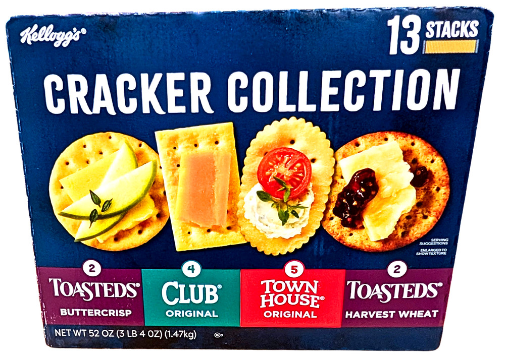 Kellogg's Cracker Collection Variety Pack 13 Stacks EXP 05/2026
