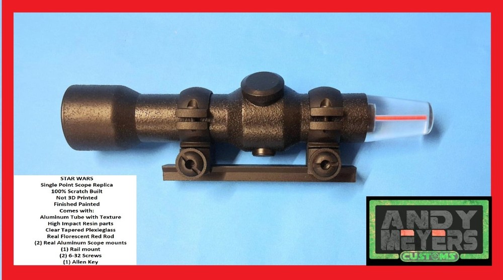 SINGLE POINT SCOPE REPLICA FINISHED PAINTED