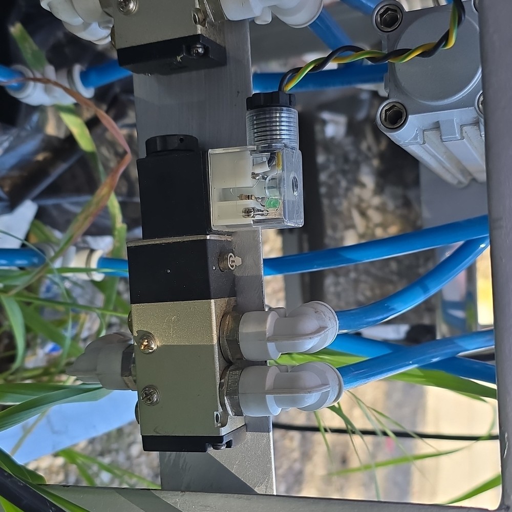 Badger Process Control Panel with Gauges, Valves, and Fire Extinguisher