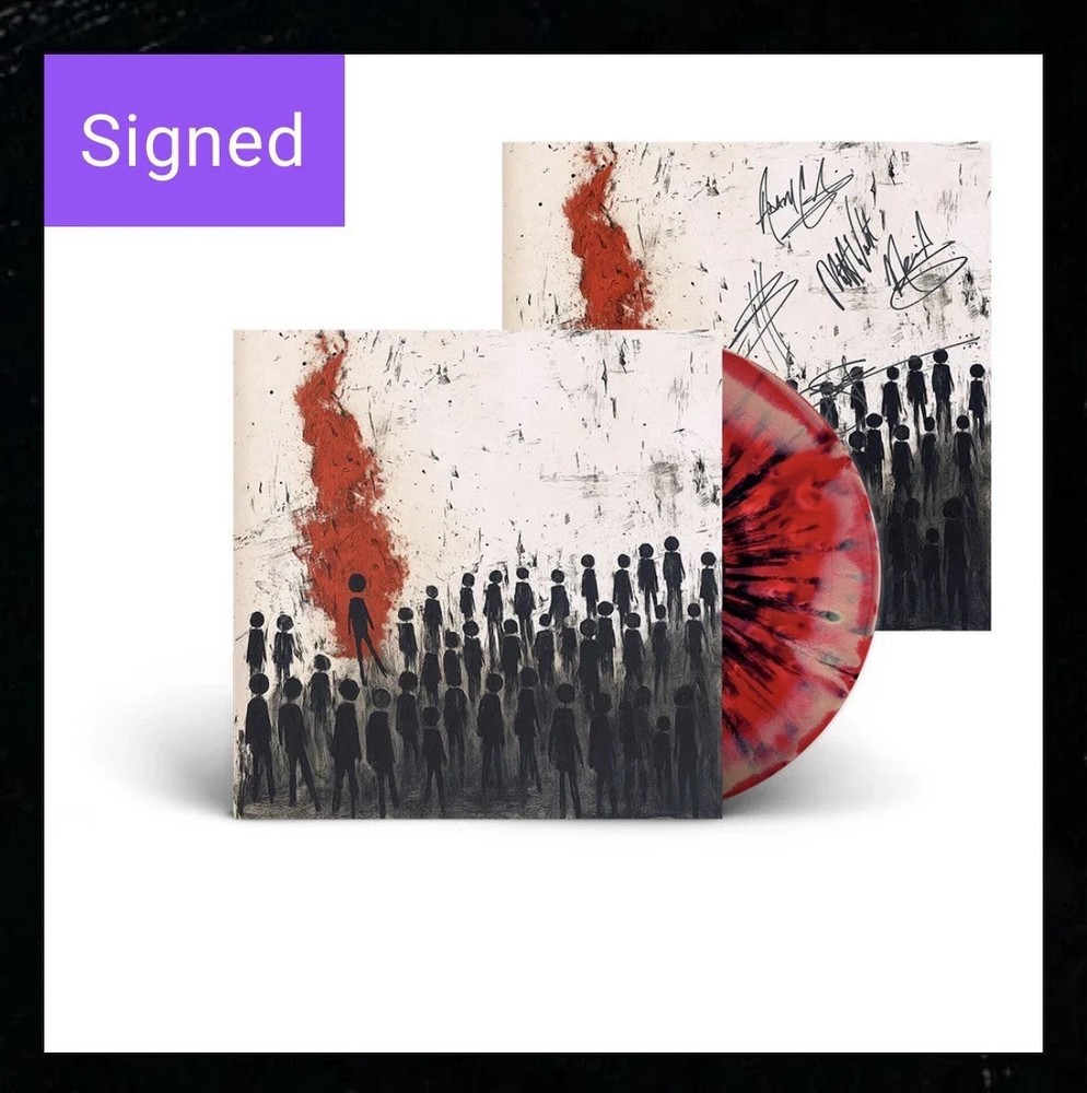 THREE DAYS GRACE ALIENATION SIGNED SEALED Lp Vinyl