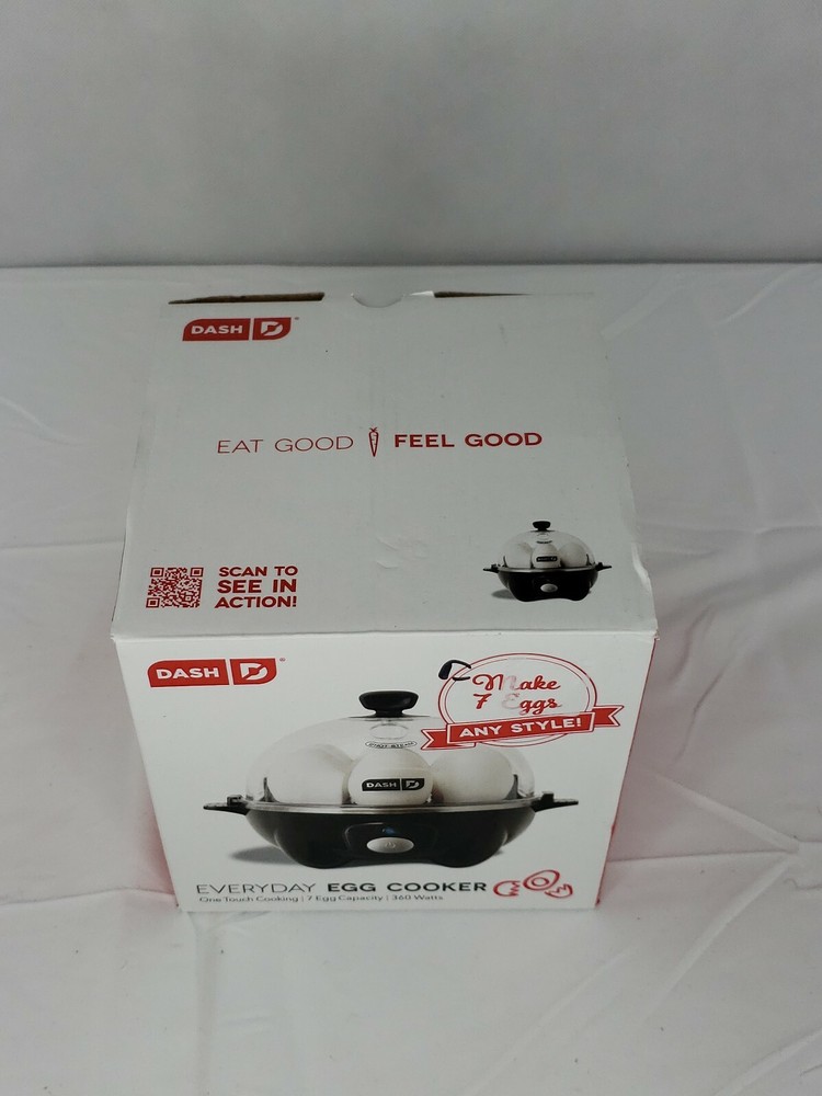 Dash 6 Egg Capacity Electric Egg Cooker Hard Boiled Eggs DEC005TB