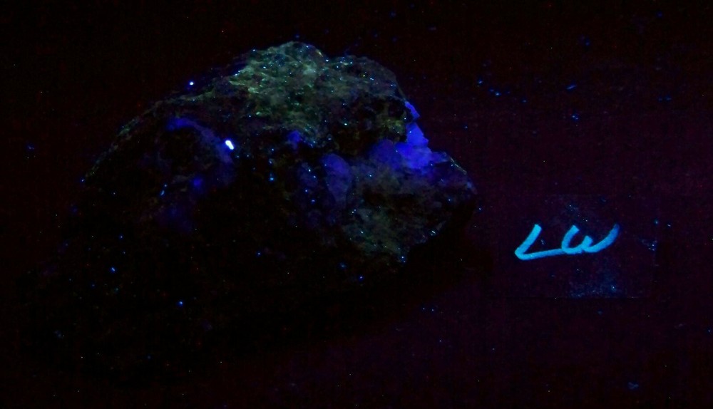 Calcite with Fluorite AZ Fluorescent Specimen