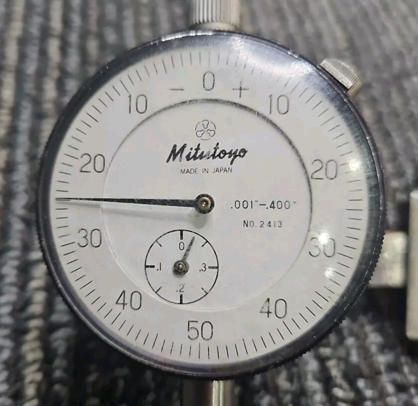 Mitutoyo 2413 Dial Indicator .001"-.400"