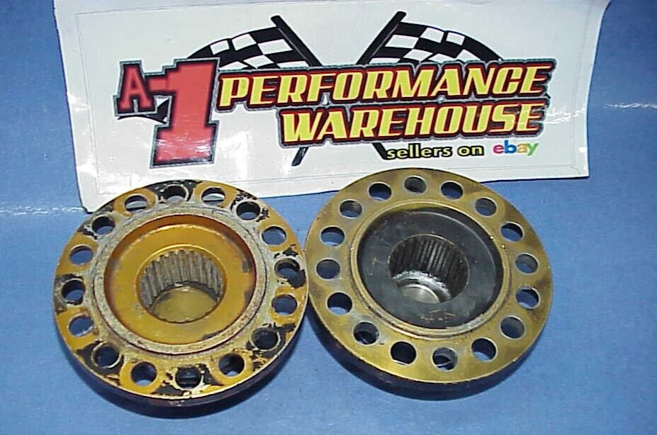 2 Aluminum Wide 5 FLOATING Drive Plates Flanges