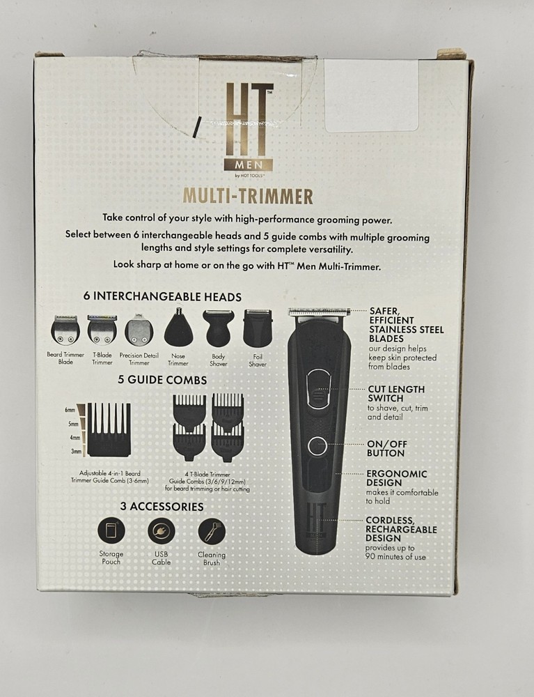 Ht Men's Multi-Trimer 15 Piece Kit