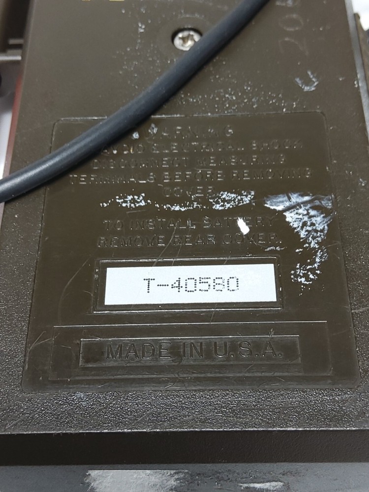 TEGAM MODEL 110 AUTO-FUNCTION DIGITAL VOLTMETER T-40580 (USED NOT TESTED)