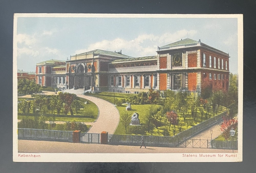 DENMARK-STATENS MUSEUM FOR KUNST-POST CARD-UNUSED-J977