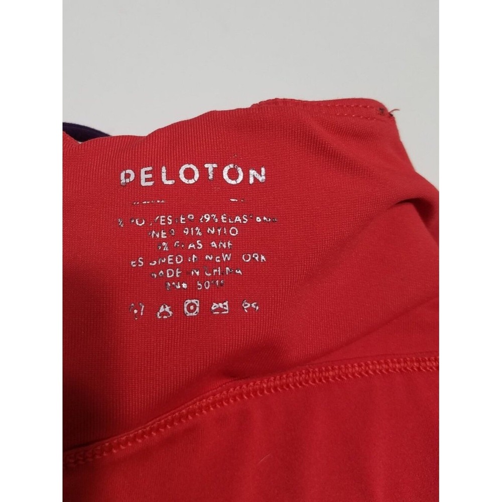 Peloton Red Sports Bra