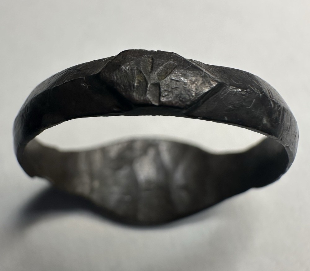 Medieval Islamic Silver Ring Mamluk Dynasty 1250AD - Authentic